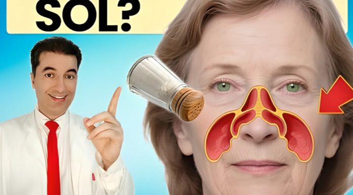 BR.1 TAJNA: Sol UKLANJA sluz iz pluća i sinusa kod žena 50+ za 3 dana!