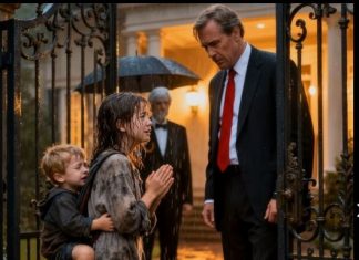 „Molim vas, gospodine… Mogu li da očistim vašu kuću u zamenu za tanjir hrane?“ — šapnula je beskućnica milijarderu, a kraj će vas duboko dirnuti.