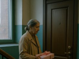 Žena je donijela unuci poklon i čula: “Bako, mama mi je rekla da te ne pustim unutra.”