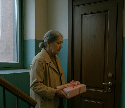 Žena je donijela unuci poklon i čula: “Bako, mama mi je rekla da te ne pustim unutra.”