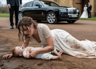 Dok je grlila bebu, svekrva ju je gurala sa sahrane: Onda je istupio stranac u crnom odelu i preokrenuo situaciju