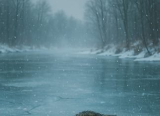 Dječak je propao kroz led, ali u blizini je bio pas lutalica i izvukao ga je za jaknu