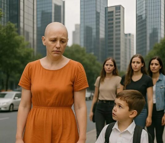 Ljudi su se smijali mojoj majci koja je bila ćelava zbog raka. Bio sam dijete i želio sam učiniti sve da joj pomognem – zato sam učinio nešto što je sve šokiralo 😢