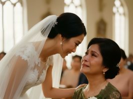 Brinula sam zbog svoje stare haljine za sinovljevo venčanje, ali reakcija moje snahe na moju zelenu haljinu dirnula je sve goste.