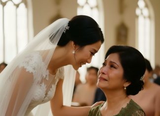 Brinula sam zbog svoje stare haljine za sinovljevo venčanje, ali reakcija moje snahe na moju zelenu haljinu dirnula je sve goste.