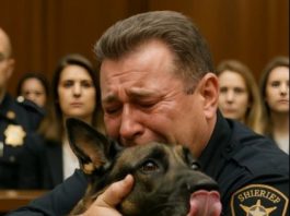 Nakon presude zamolio je da se oprosti od psa — i u sudnici se dogodilo nešto neobično.