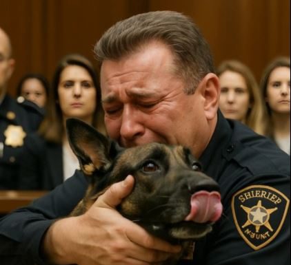 Nakon presude zamolio je da se oprosti od psa — i u sudnici se dogodilo nešto neobično.