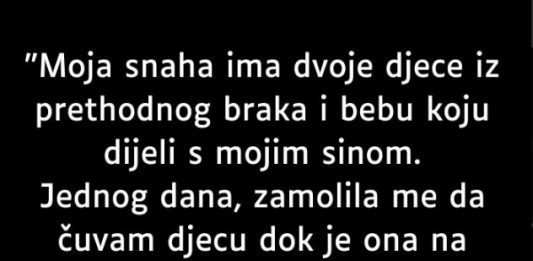 “Moja snaha ima dvoje djece iz prethodnog braka…”