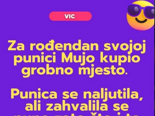 MUJO I POKLON ZA TASTU: