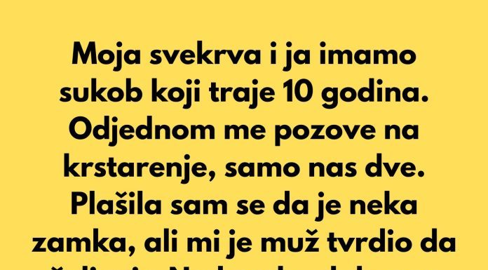 Nikada se nisam slagala sa svojom svekrvom. Čak ni nakon što se rodio moj sin, odnos nam je ostao hladan pune 10 godine.”