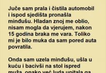 Čistila automobil i ispod sedišta pronašla minđušu ali pravi ŠOK je tek USLEDIO!