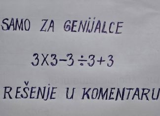 Najlakši zadatak za osnovce namučio mnoge starije ljude: Da li ste vi “genije” koji bez digitrona može ovo da reši?