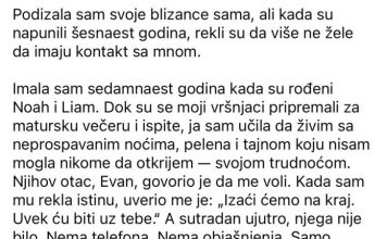 Priča o majčinskoj snazi: Kako je jedna žena sama podigla