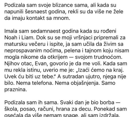 Priča o majčinskoj snazi: Kako je jedna žena sama podigla