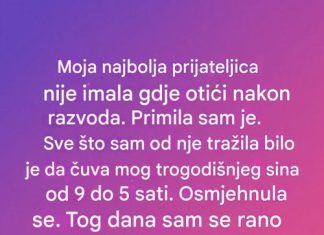 Moja najbolja prijateljica se razvela…