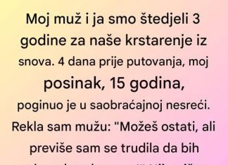 Moj muž i ja smo štedjeli 3.godine za krstarnje…