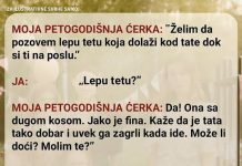 Moja petogodišnjakinja želi da pozove „lepu damu koja posećuje tatu dok je mama na poslu“ na svoju rođendansku zabavu