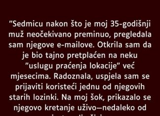 “Samo sedam dana nakon sto je moj suprug iznenada umro od 35 godina, pronasla sam nesto sto mi zivot okrenulo…”