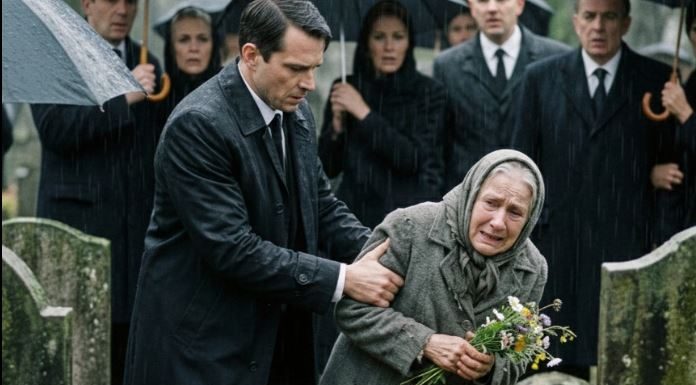 Na sahranu oca došla je prosjakinja koju su deca htela da oteraju.