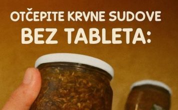 OTČEPITE KRVNE SUDOVE BEZ TABLETA, BIĆETE ODUŠEVLJENI: Pritisak će vam uvijek biti 120 s 80, ako koristite ovu prirodnu infuziju