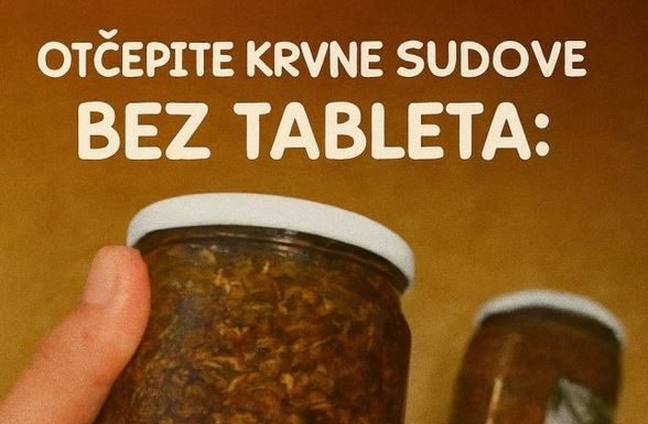 OTČEPITE KRVNE SUDOVE BEZ TABLETA, BIĆETE ODUŠEVLJENI: Pritisak će vam uvijek biti 120 s 80, ako koristite ovu prirodnu infuziju