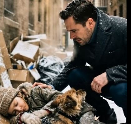 Direktor je pronašao devojčicu kako spava pored kante za smeće sa psom. Istina koju je otkrio duboko ga je dirnula