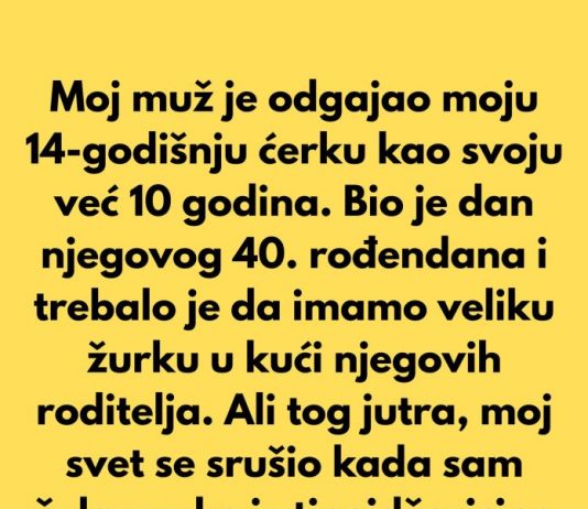 Nikada ne mogu da oprostim svom mužu nakon što sam otkrila njegovo pravo lice