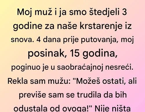 Uspomena koja menja sve…