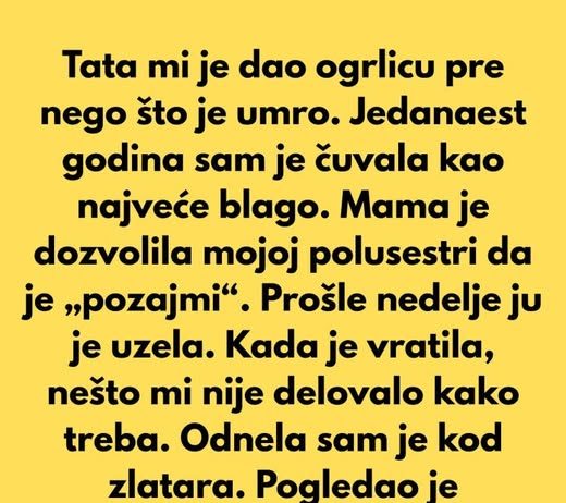 Odbila sam da iko ukrade ono što mi je tata ostavio, a mama je situaciju pogoršala