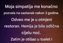 Nestao je sa našeg prvog sastanka — a onda sam shvatila zašto
