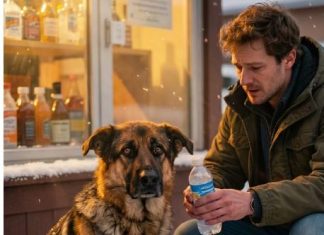 “Nahranio sam izgladnjelog psa ispred prodavnice — a sljedećeg jutra neko je zakucao na moja vrata s pitanjem koje me je šokiralo”