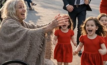 Slepe trojke milionera iznenada su dotrčale do nepoznate žene, nazvavši je bakom: kada je izgovorila ime njegove žene, on se skamenio.