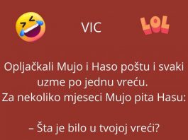 VIC DANA:Opljačkali Mujo i Haso poštu