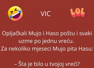 VIC DANA:Opljačkali Mujo i Haso poštu