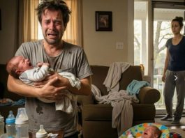 Ostavila sam ga samog sa blizancima – i tada je prvi put shvatio šta znači biti majka