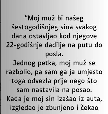 “Moj muž bi našeg šestogodišnjeg sina svakog dana ostavljao kod njegove 22-godišnje dadilje…”