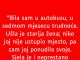 Bila sam u autobusu, u sedmom mjesecu trudnoće……