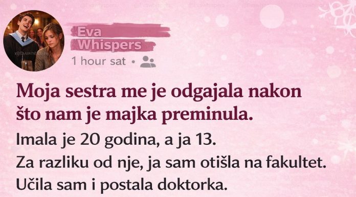 Nisam shvatila što je moja sestra zaista prošla dok mi nije pokazala svoje ruke – priča o ljubavi, žrtvi i oprostu