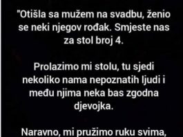 „Otišla sam s mužem na svadbu, a ono što sam vidjela promijenilo je sve“
