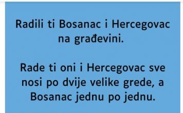 VIC: Bosanac i Hercegovac