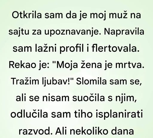 Verovala sam da moj brak funkcioniše, da smo srećni,……