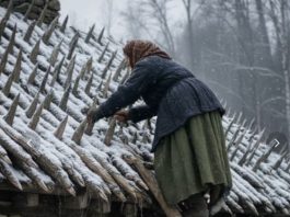 Žena koja je postavljala stake na krov: Tajna koja je spasila njen dom od razorne oluje