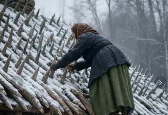 Žena koja je postavljala stake na krov: Tajna koja je spasila njen dom od razorne oluje
