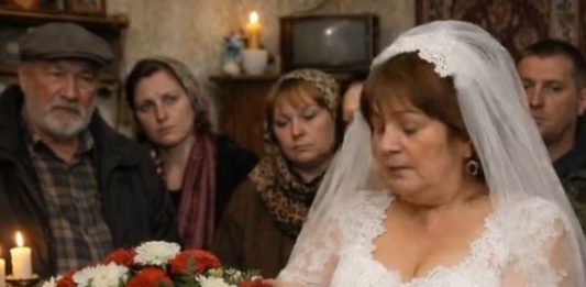 “Nepoznata žena u venčanici na sahrani mog muža: Tajna koja je šokirala sve prisutne”