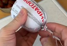 Evo čemu metalni dio na pakiranju salame zapravo služi