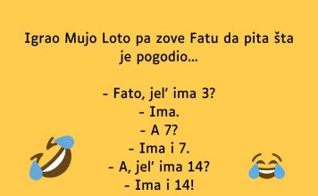 VIC DANA: Igrao Mujo loto