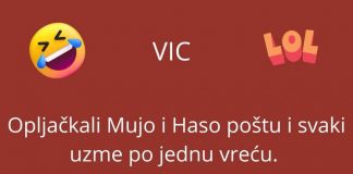 VIC DANA:Opljačkali Mujo i Haso poštu