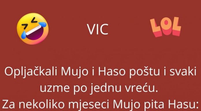 VIC DANA:Opljačkali Mujo i Haso poštu