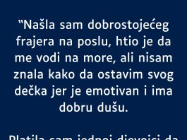 Našla sam dobrostojećeg frajera na poslu….