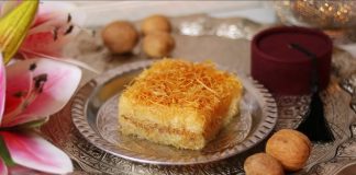 Hrskavi kadaif – zlatan, sočan i pun oraha!